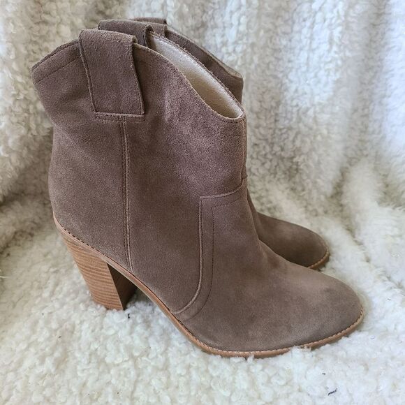 Kenneth Cole Sparta Suede Leather Short‎ Boots sz 9 - Picture 1 of 6